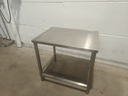 Table inox 93 x 70 x 89 cm